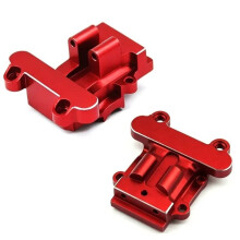 Front Rear Gearbox Covers for ARRMA 1/16 Kraton 3S RC Car Metal Upgrade OP Accessories Parts A