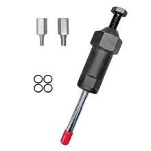 High-Pressure Grease Fitting Unclogging Tool 600psi Carbon Steel Spiral Pressure Design for Blocked Lubrication Lines