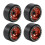 Conjunto de 4 Rodas Beadlock Liga de Alumínio 1,9 Polegadas para Carros RC Crawler 1/10 1
