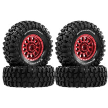 1/10 1/12 RC Short Course Truck Räder Reifen 12mm Hex für HSP Feiyue FY08 für GTFANS M60 RC Auto Upgrade Reifen Rot