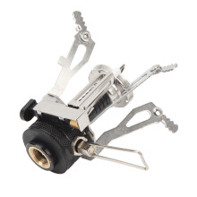 Mini-Gaskocher mit klappbarer Halterung