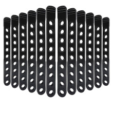 12Pcs Bike Rack Stabilizer Straps, Replacement Rubber Strap Kit , Wheel Securing Straps for Bike Racks