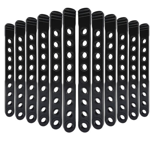 12Pcs Bike Rack Stabilizer Straps, Replacement Rubber Strap Kit , Wheel Securing Straps for Bike Racks