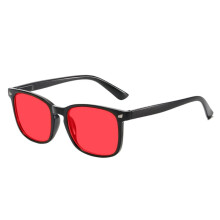 Black Sunglasses Advanced Light Blocking Glasses with 7-Layer Coating for Optimal Eye Protection with Red Lenses
