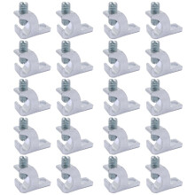 Corrosion-Resistant Aluminum Pool Bonding Lug for 4-14 Gauge Wire, High Conductivity, 20-Pack