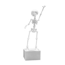 Fish Tank Bubbler Fish Tank Dancing Rocking Skull Ornament Dancing Skull 3D Print Aquarium Dance Skull Movable Oxygen D