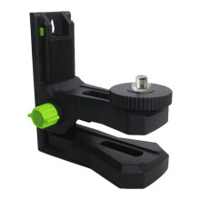 Suporte de Nível em L, Rosca de 5/8", Suporte de Tripé, Montagem de Nível Rotativa de 360 Graus com Base Magnética e Ajuste de Altura
