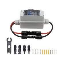 IP65 Waterproof PV Circuit Breaker Box 500V with Connector 32A Solar Panel Disconnect