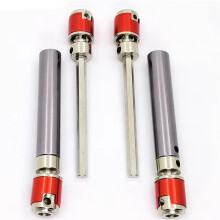 2 Stuks Metalen Aandrijfassen voor de Transmissie, Geschikt voor Axial SCX10 D90 1/10 RC Crawler Car, Reserveonderdelen, Aandrijfas