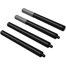 5ft Yoga Stick - Stevige, Verstelbare Stalen Stretchstick voor Mobiliteit, Flexibiliteit en Balans. Antislip Uiteinden en Schuimrubberen Handgrepen.