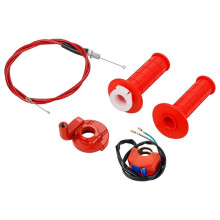 Bike Full Twist Throttle Assembly 7/8" 22mm for CT200U SSR 110 125 50-125cc MB200 ATV Dirt Pit Bike