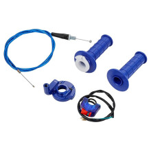 Throttle Handle Grips Cable /Off Accelerator Set for 100cc 200cc 50cc 125cc 150cc 250cc ATV Dirt Bike