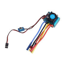 80A Brushless ESC Speed Controller with T Plug 4.0mm Banana Connector for 2847 540 3650 RC Car Boat Motor 2-3S