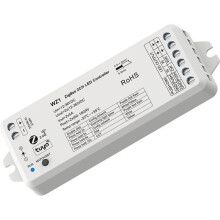 Contrôleur LED à 2 Canaux pour Bandes LED CCT de Couleur Unique WZ1 ZigBee 3.0 & RF 2 CH12-36V Télécommande Sans Fil Cloud