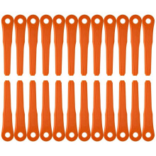 Pack de 24 Lames de Remplacement pour Tête de Coupe pour Weed Eater Blade PolyCut 6-2, 6-3, 7-3, 28-2, 48-2 - 4002 007 1000