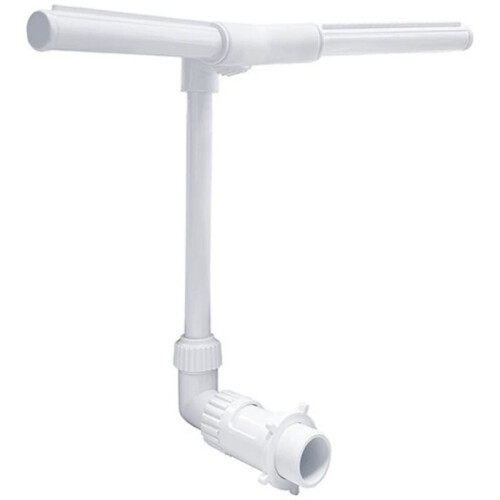 Fontaine à Double Jet Réglable avec Support pour Piscine