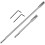 150/300mm Hex Shank Extension Rod, Alloy Steel Quick Release Drill Bit Extender 1