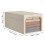 Aufbewahrungstasche Kleidung 50L Beige 8