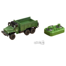 1: 64 Control Remoto de Aleación de Escritorio Tarjeta Vehículo de Transporte de Seis Ruedas de Tracción en Cuatro Ruedas Modelo de Simulación