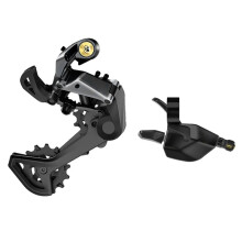 LTWOO Déclencheur de Vitesse AX12 1x12, Levier de Déclenchement 12s + Dérailleur Arrière, Compatible avec M9100 / M8100 / M7100 /