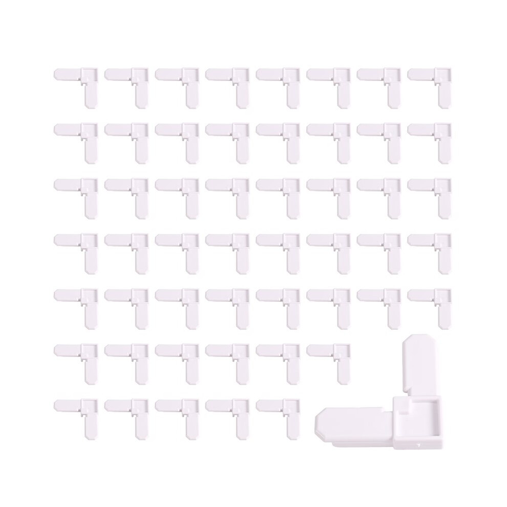 50Pcs Window Screen Frame Corner Replacement Kit 5/16 In X 3/4 In For Various Window And Door 6031707487164