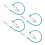 4 Pezzi di Peso per Downrigger con Snubber con Cuscinetti A Sfera e Girella, Snubber da Traina per La Pesca 1