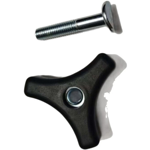 Universal Lawn Mowers Handle Wing Nuts Bolts Triangle Knob Handles Fixing Screw Kit Mower Power Tools Replacement