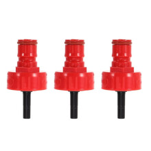3pcs Soda Bottle Stopper Cap Adapter Plastic Carbonation Cap Quick Connect Keg Fitting Carbonating Bottle