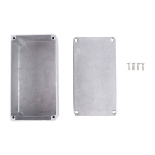 Die-Cast Aluminum Stomp Enclosures Guitar Effect Pedals Box Die-Cast Al Enclosure 1590N1 125B (122X66X39.5mm)