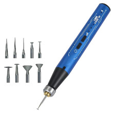 Portable Electric Polishing Pen 9pcs Grinding Stone Grinding Heads for IC Chip Grinding PCB Cutting Phone Repair Tools