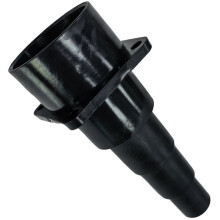 Step Tool Adapter for Wet and Dry Vacuum Cleaners, Fits Hose Sizes 1in to 2.5in, for Shop for Vac and Power Tools