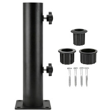 Parasol Stand Base Bracket Umbrella Outdoor Holder Mount Clamp Universal DIY Umbrella Tube Mount