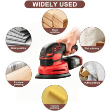 Mouse Sander Sandpaper with Extra 2 Tips for Replacement, Sanding Sheets for Black and Decker Mouse Sanders
