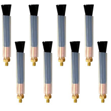 8 Stuks Lasnaadreinigingsborstels, Koperen Lasborstel voor Lasnaadpolijstmachine M6-Type