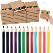 30 Boxes Colored Pencils Bulk 12 Pack/Box Pre-Sharpened Mixed Coloring Set for DIY & Painting