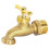 Brass Irrigation Hose Bibb with 3/4in Connection for Efficient Watering 1