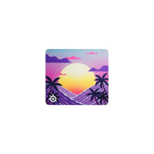 Gaming Mouse Pad - STEELSERIES - QcK L - Neon Sunset - 450 mm x 400 mm x 2 mm