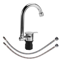 RV Sink Faucet, Kitchen Faucet-Cold&Hot Water Mixer,Replacement Accessory for Home,Caravan,Yacht,Boat &Camping,1/2