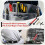 Quick Repair Plumbing Tools Kit, Angle Stop Wrench & 1/2 in Compression Sleeve Puller, Professional Plumbers Wrench 5