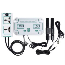 3 In1 Wifi Waterkwaliteitsmeter PH Zoutgehalte Alkaliteit Meter BNC Type Probe Analyzer voor Aquarium Hydroponics EU Stekker