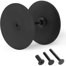Deurklinkafdekplaat - 2-5/8 Diameter Deadbolt Cover met Schroeven voor Verbeterde Beveiliging en Privacy op Toegangsdeuren