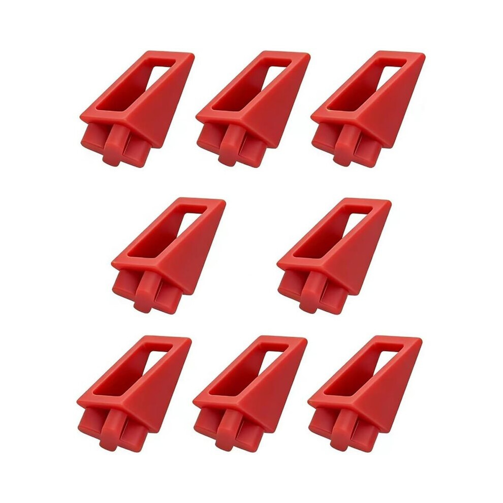 8Pcs Blocker For Tmat Truck Bed Cargo System, Truck Bed Protector Accessory, For Cargo Management System Red 6032292277963