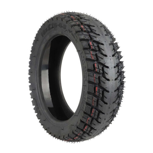 Pneu para Patinete Elétrico 10x2.75-6.5, Pneu Off-Road de 10 Polegadas, Pneu Sem Câmara Reforçado de 10 Polegadas para Patinetes Elétricos de 10
