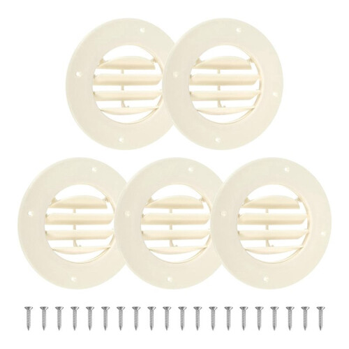 RV Ceiling Vent Cover,RV AC Vent Replacement for Inside ,Fits Ducts with Rotatable Louvers for Directional Airflow