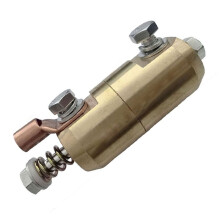 1200A Welding Ground Clamp Adapter 360 Degree Rotating Brass Earth Connector for MIG TIG Plasma Welding