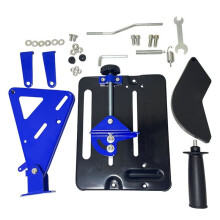 Heavy-Duty Angle Grinder Stand - Mount for 4"/5" Grinders, Secure Cutting & Grinding Base for Metalworking & DIY