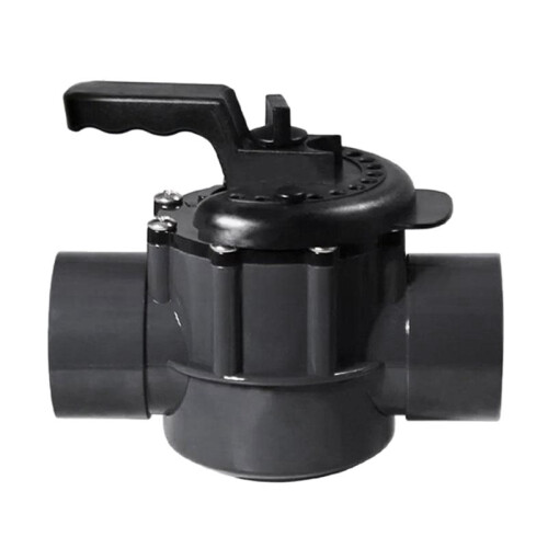 Válvula Desviadora de 3 Vias 263028 para Piscina, com Válvula de 2 Polegadas para Sistema Hidráulico de Piscinas e Spas.