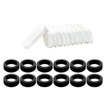 Cat Water Fountain Filter 24 Pack for 2L/67oz & 3.2L/108oz Stainless Steel Fountains, 4-Layer Filtration System