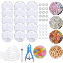 DIY Stress Making Kit-Easy DIY- 15 Skins, Create Anxiety Relief Toys, Handmade Squishy Stress Balls, Squishy Maker