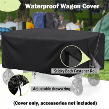 Outdoor Folding Wagon Protective Cover, Waterproof Garden Cart Covers Wagon Carts Covers